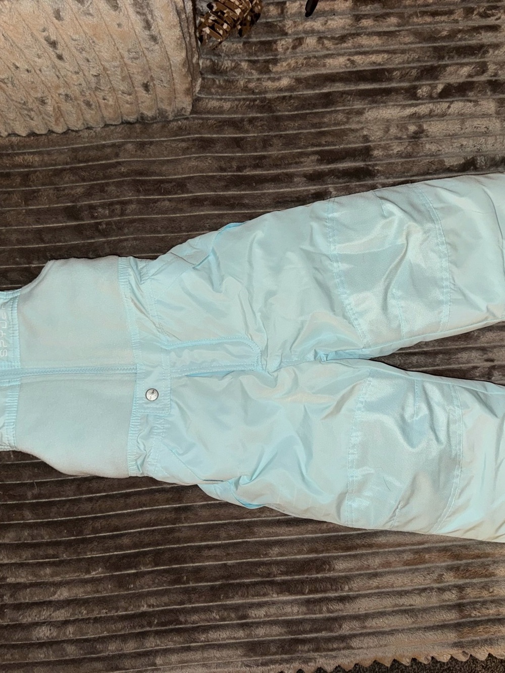 Spyder kids toddler snow suit light blue 3T